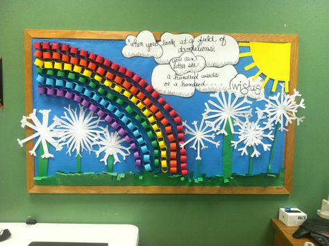 Spring dandelion bulletin board. Military Child Month, Bullentin Boards, Spring Bulletin, Spring Bulletin Boards, Military Kids, Bulletin Board Ideas, Classroom Displays, Christmas Door Decorations, Christmas Door