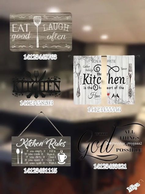 Roblox Wall Decor Codes, Kitchen Pictures Decor Wall Art Bloxburg, Club Roblox Dining Room, Bloxburg Planner Decal Codes, Bloxburg Dinning Room Decals Codes, Bloxburg Realistic Kitchen Decals, Wall Decor Codes Bloxburg, Bloxburg Dining Room Picture Codes, Bloxburg Fridge Decals Screen