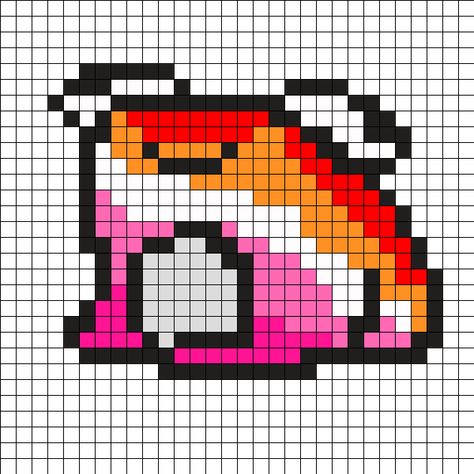 Lesbian Perler Bead Ideas, Crochet Lesbian Flag, Lesbian Pride Crochet, Closeted Lesbian Flag, Lesbian Pride Bead Bracelet, Blushing Emoji, Lesbian Flag, Mini Flags, Pattern Maker