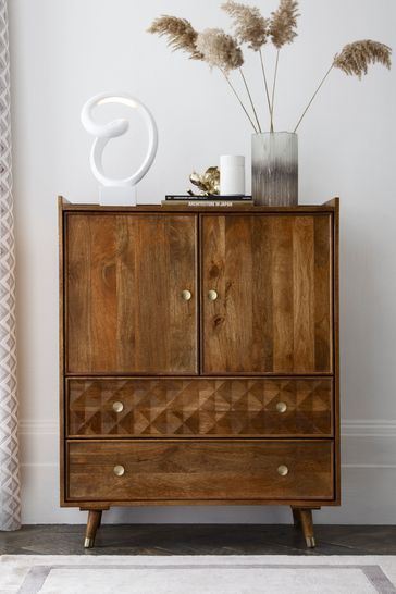 Dining Room Teal, Mango Wood Furniture, Mango Wood Sideboard, Tall Sideboard, Sideboards Living Room, Oak Sideboard, Wood Cabinet, Wood Bedroom, Wood Sideboard