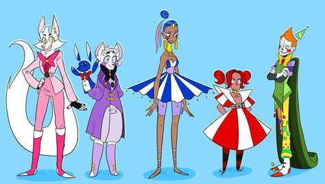 Sister location Funtime Foxy, Funtime Freddy, Ballora, Circus Baby and Ennard Funtime Freddy Design, Funtime Foxy And Ballora, Funtime Freddy X Circus Baby, Funtime Foxy X Funtime Freddy, Circus Baby Fnaf, Human Fnaf, Lost Boys Movie, Fnaf Coloring Pages, Funtime Freddy