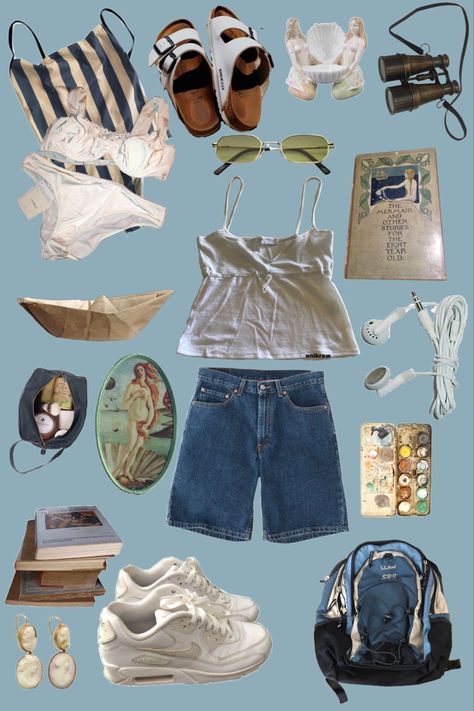 Cmbyn Outfits Aesthetic, Cmbyn Summer Outfits, Cmbyn Outfit Ideas, Call Me By Your Name Outfits Inspiration, Cmbyn Aesthetic Outfit, 90s Beach Tops For Spring, Cmbyn Outfit, Cottagecore Summer Beach Tops, Ocean Themed Clothes Aesthetic