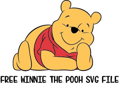 Free Winnie the Pooh SVG File - www.my-designs4you.com Cricut Pins, Pooh Drawing, Winnie The Pooh Svg, Pooh Svg, Winnie The Pooh Drawing, Mountain Mural, Winnie The Pooh Pictures, Cricut Svg Files Free, Cute Winnie The Pooh