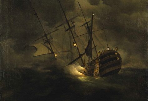 The HMS Victory, predecessor to the famous flagship of Lord Nelson is to be raised from the seabed after almost 300 years. Shipwreck Painting, Marine Painter, Ship Wreck, Maritime Painting, 4 October, Navi A Vela, Sea Battle, Hms Victory, Marine Art