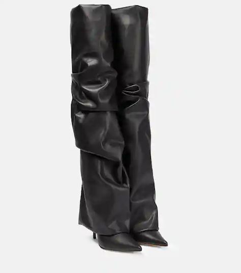 Alexandre Vauthier Shoes for Women | Mytheresa Alexandre Vauthier Boots, Trends For Fall 2023, Fall Shoe Trends, Kpop Clothes, Fall Shoe, Rich Fashion, Shoes Too Big, Shoe Trends, Faux Leather Boots