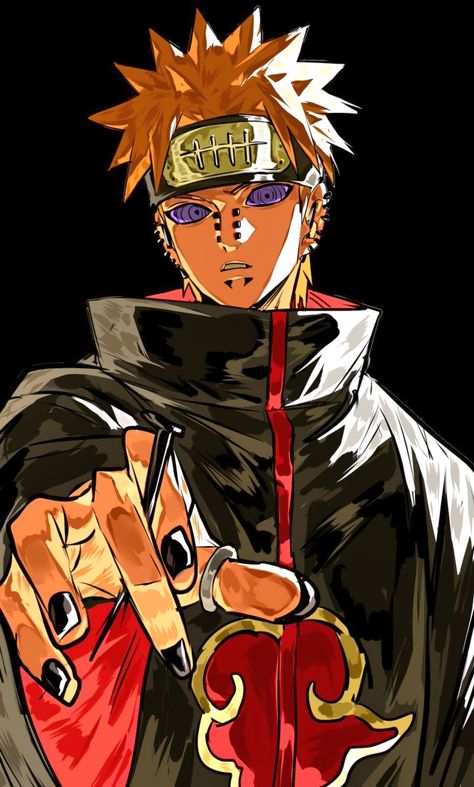 Pain Yahiko, Yahiko Naruto, Naruto Pain, Naruto Painting, Pain Naruto, Boruto Characters, Hdr Photography, Naruto Funny, Naruto Wallpaper