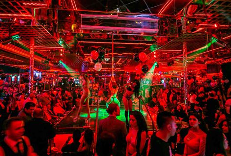 Best Strip Clubs in Las Vegas (With Photos) - Thrillist Clubs In Las Vegas, Pole Fitness Beginner, Big 30, Las Vagas, Las Vegas Clubs, Nightclub Design, Club Aesthetic, Interesting Interiors, Strip Clubs