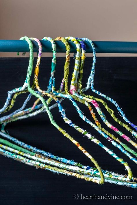 Yarn covered hangers