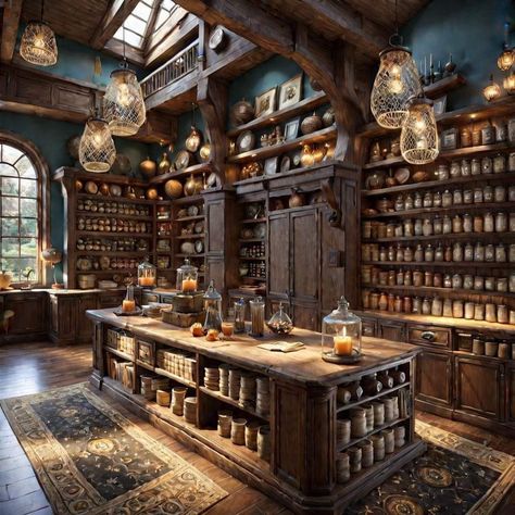 Gothic Shop Interior, Victorian Egypt, Steampunk House Interiors, Antique Shop Aesthetic, Barn Bar, Treasure Room, Witchy House, Cottage Core Room, Herbal Shop