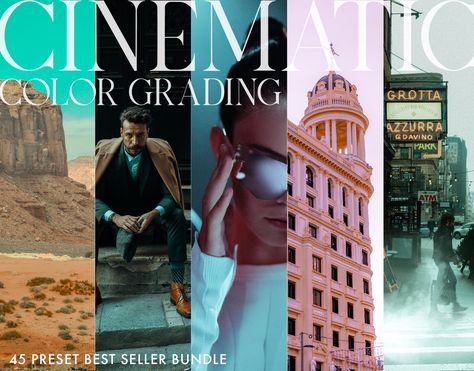 Cinematic Color Grading, Cinematic Presets, Photo Filters, Wes Anderson, Dec 7, Color Grading, Photo Filter, United States, The Unit