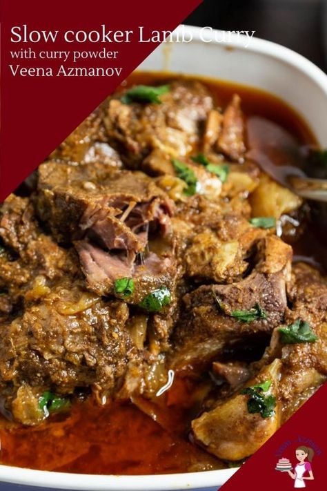 Curry Lamb Chops Recipe, Diced Lamb Recipes, Indian Lamb Curry, Curry Lamb, Lamb Roast Recipe, Lamb Curry Recipes, Cumin Lamb, Lamb Stew Recipes, Slow Cooker Curry