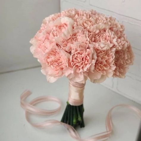 Pink Carnation Bridal Bouquet, Pink Carnation Wedding Bouquet, Bridal Bouquet Carnations, Wedding Bouquet Carnations, Bride Flower Bouquet Rustic, Wedding Bouquets Carnations, Carnations Wedding Bouquet, Carnation Bouquet Wedding, Wedding Carnations