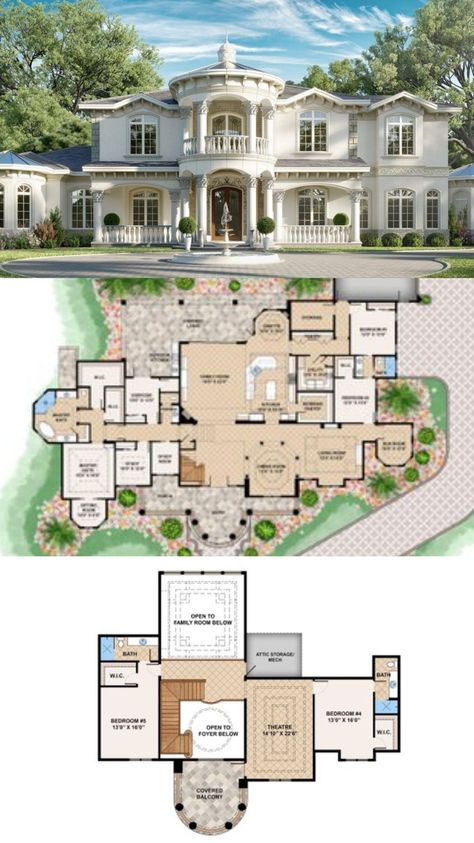 5 Bedroom House Floor Plan Victorian, Old Money Floor Plans, Manor House Layout, Bloxburg Old Money House Layout, Old Money House Layout, Bloxburg Traditional House, Spanish Villa Floor Plans, Mansion Floor Plan Luxury Houses, Mansion Layout