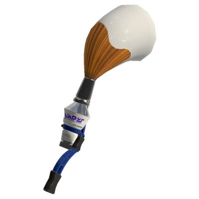 Inkbrush - Inkipedia, the Splatoon wiki Splatoon Ink Brush, Splatoon Paint Brush, Inkbrush Splatoon, Splatoon Fits, Zodiac Gods, Splatoon Clothes, Mii Qr, Splatoon 2 Art, Paint Tubes