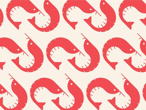 Shrimp hot sauce by Nick Edlin on Dribbble Shrimp Logo Design, Seafood Logo Design Ideas, Seafood Design Graphics, Shrimp Background, Shrimp Illustration Design, Shrimp Illustrations, Prawn Food Illustration, Seafood Illustration, Shrimp Design