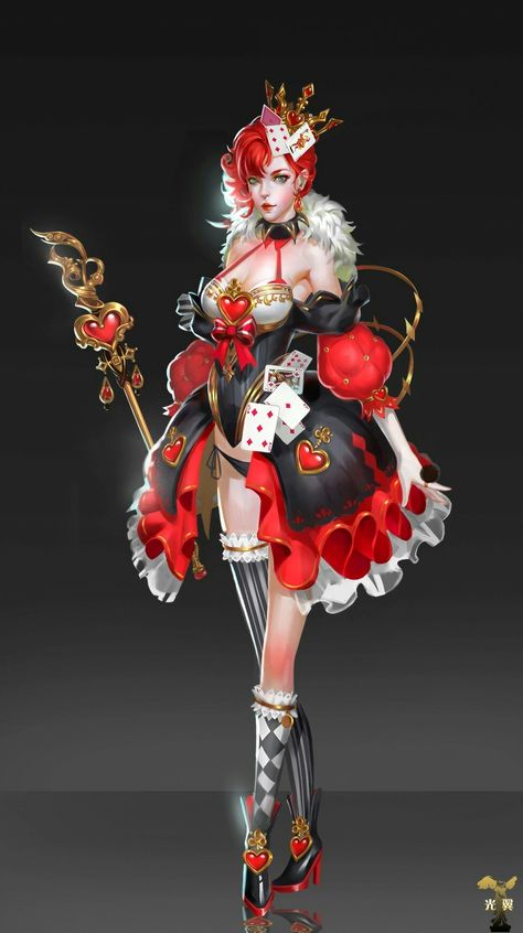 Queen Of Hearts Character, Queen Character Design, Queen Character, Heart Character, Queen Of Heart, Here Be Dragons, Red Queen, Queen Of Hearts, Ketchup