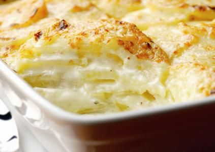 Potato Dauphinoise: my favorite, so creamy, so good, blows away the American scallop potato, easy to make, great recipe! http://www.marthastewart.com/868604/potatoes-dauphinoise Potato Dauphinoise, Dauphinoise Potatoes, Potatoes Dauphinoise, French Potatoes, French Dishes, French Classic, God Mat, Bbc Good Food Recipes, Potatoes Recipe