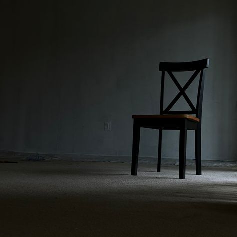 Chair Empty Room Darkness Melancholy Depression Chair Aesthetic Dark, Aesthetics Of Emptiness, Autophobia Aesthetic, Betrayal Aesthetics Dark, Claustrophobia Aesthetic, Empty Aethstetic, Empty Room Aesthetic, Melancholy Aesthetic, Room Aesthetic Dark