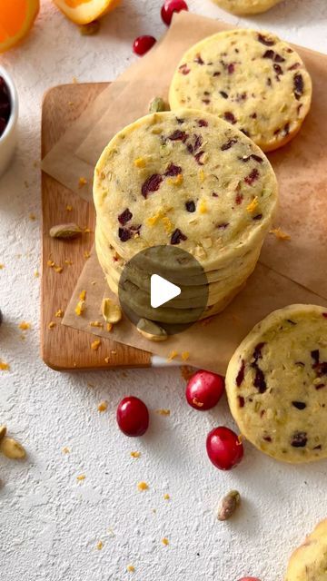 Maria Lichty | Two Peas & Their Pod on Instagram: "Cranberry Orange Pistachio Shortbread- buttery shortbread cookies filled with sweet dried cranberries, orange zest, and pistachios. This slice and bake shortbread recipe is perfect for the holiday season. Click the link in my bio for the recipe!🧡 https://www.twopeasandtheirpod.com/cranberry-orange-pistachio-shortbread/" Slice And Bake Shortbread, Orange Pistachio, Pistachio Shortbread, Shortbread Recipe, Buttery Shortbread Cookies, Buttery Shortbread, Shortbread Recipes, Cranberry Orange, Orange Zest