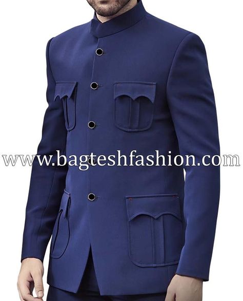 Indian 4 Pocket Cocktail Jodhpuri Suit,Blue | Men fashion casual shirts, African wear styles for men, Fashion suits for men Styles For Men Fashion, Casual Reception, Formal Jackets For Men, Dashiki For Men, Jodhpuri Suit, Nigerian Men Fashion, African Wear Styles For Men, Men Fashion Casual, Latest African Men Fashion