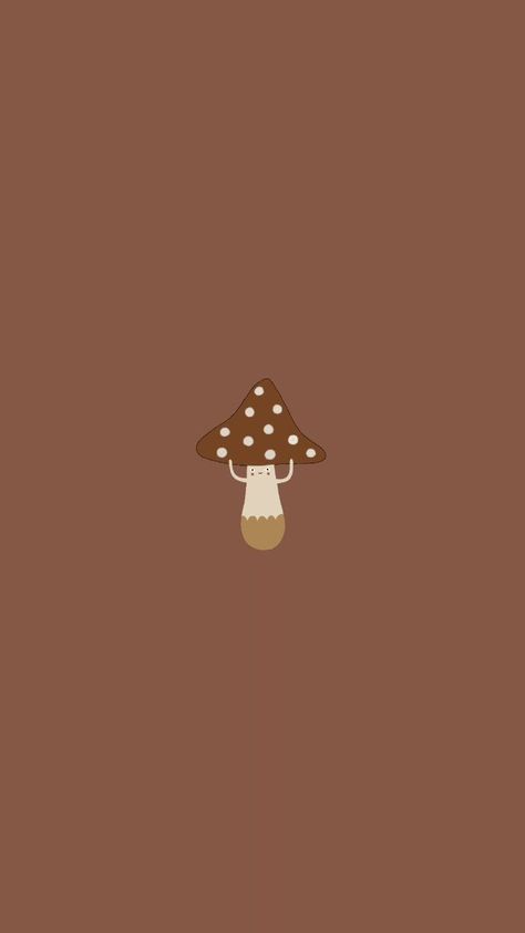 Mushroom Background Wallpapers Aesthetic, Thanksgiving Homescreen, Cozy Wallpaper Phone, Fall Mushroom Wallpaper, Cottage Core Wallpaper Iphone, Simple Autumn Wallpaper, Autumn Posters, Cottage Core Wallpaper, September Wallpaper