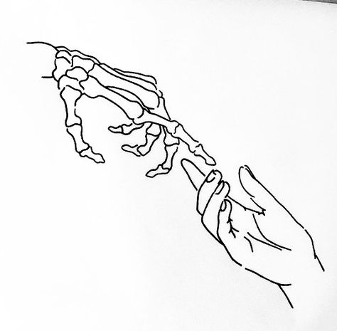 Creation Of Adam Skeleton Hands Tattoo, Skeleton And Human Hand Tattoo, Skeleton Hands Reaching For Each Other, Hands Letting Go Of Each Other Drawing, Tattoo Of Hands Reaching, Skeleton Hand And Human Hand Tattoo, 2 Hands Reaching Out Tattoo, Hands Tattoo Drawing, Hands Reaching For Each Other Tattoo