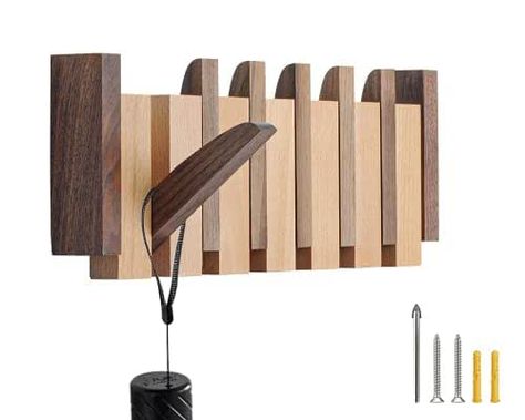 Piano Coat Rack, Wood Coat Rack Wall, Wood Coat Hooks, Unique Piano, Entryway Rack, Coat Rack Wall Mount, Kitchen Towel Rack, Coat Hooks Wall Mounted, Wooden Coat Rack