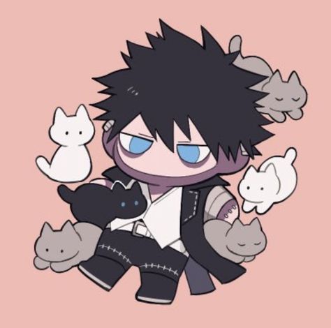 Chibi Cat, Anime Villians, Kawaii Chibi, Chibi Drawings, July 3, My Hero Academia Episodes, Cute Chibi, Kawaii Drawings, My Hero Academia Manga