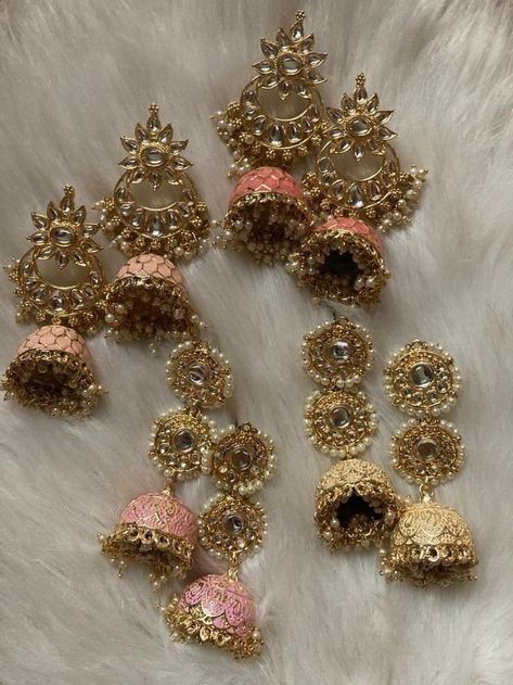 Aesthetic Girly, Indian Bridal Jewelry Sets, Pretty Jewelry Necklaces, Bridal Jewellery Design, Antique Jewellery Designs, Asian Jewelry, Fancy Jewellery Designs, Indian Jewellery Design Earrings, Indian Jewellery Design