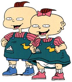 Rugrats Characters, Rugrats Cartoon, Rugrats All Grown Up, Kids Cartoon Characters, Fraternal Twins, Boy Girl Twins, Nickelodeon Shows, Cartoon Books, Cartoon Tv Shows