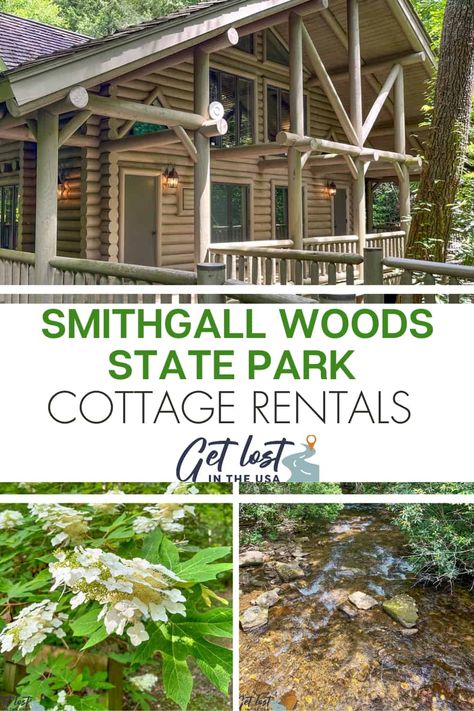 Escape to rustic charm and tranquility at Smithgall Woods State Park Cottages in Helen, Georgia. Our article has all the info you need to plan your perfect GA stay. Discover cozy accommodations, modern amenities, and nearby outdoor activities. Explore Georgia, Georgia State Parks, State Park Cabins, Helen Georgia, Helen Ga, Georgia Vacation, North Georgia Mountains, Georgia Travel, Cottage Rental