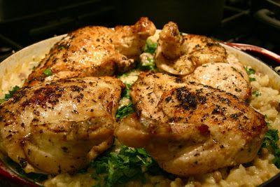 Airline Chicken Breast Recipes, Airline Chicken Recipes, Airline Chicken, Airline Chicken Breast, Tyler Florence Recipes, How To Make Risotto, Dog Eating, Rice Dishes, The Dogs