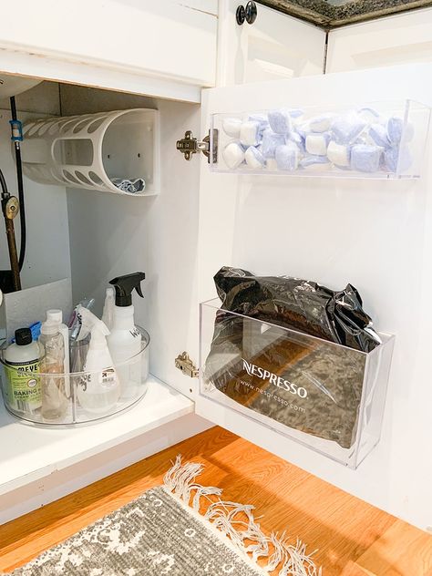 Under Sink Storage Ideas, Under Kitchen Sink, Under Kitchen Sink Organization, Kitchen Sink Organization, Kitchen Sink Storage, House Organisation, Under Sink Storage, Under Sink Organization, Kitchen Organisation