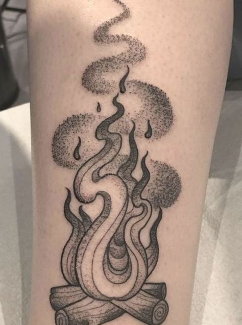 Black Flames Tattoo, Asher Tattoo, Matchstick Tattoo, Wolf Tattoo Traditional, Flames Tattoo, Stippling Tattoo, Black Flames, Flame Tattoo, Design Quotes Art