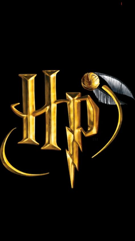 Harry Potter Logo Aesthetic, Image Harry Potter, Harry Potter Icons Symbols, Harry Potter Hp Logo, Logo Harry Potter, Harry Potter Iphone Wallpaper, Harry Potter Snitch, Hery Potter, Harry Potter Bedroom Decor