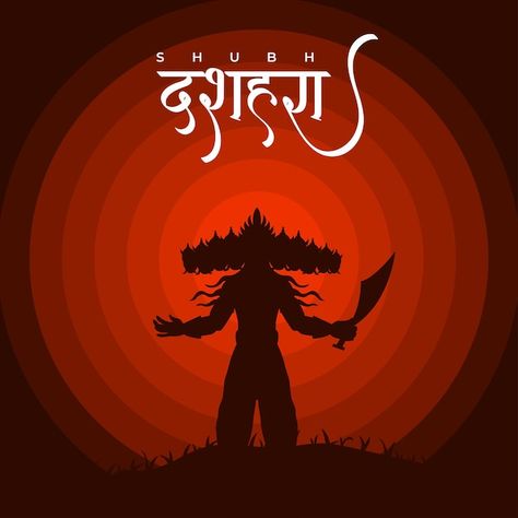 Vector happy dussehra and vijyadashmi wi... | Premium Vector #Freepik #vector #hindi #calligraphy #ravan #dussehra Dussehra Ravan, Happy Dusshera, Hindi Calligraphy, Happy Dussehra, Lord Rama, Cartoon Photo, Media Post, Social Media Post, Premium Vector