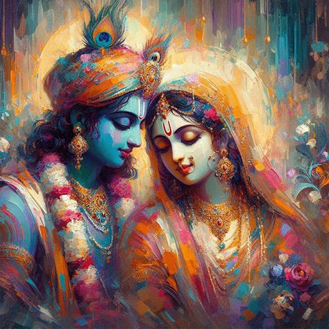 Radhe Krishna Abstract Painting, Radha Krishna Pictures Drawing, Wall Drawing Ideas Creativity Artists, Acrylic Painting Couple, Radha Krishna Art Beautiful, Radha Krishna Modern Art, Wall Drawing Ideas, Radha Krishna Painting, Krishna Bhagwan