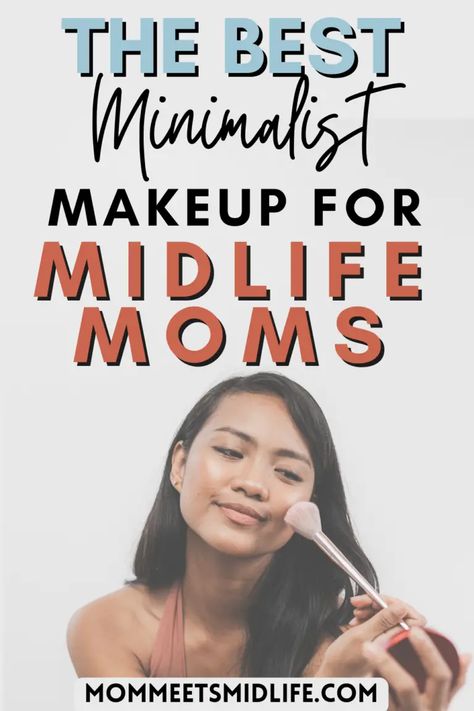 The Best Minimalist Makeup for Midlife Moms - Mom Meets Midlife Budget Makeup Products, Eyeliner Tutorial For Beginners, Expensive Makeup Brands, Minimalist Makeup Routine, Makeup Minimalist, Hooded Eyes Tutorial, Simple Beauty Routine, Mom Makeup, Cat Eye Eyeliner