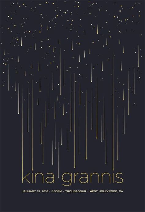 Type Composition, Gig Posters Design, Kina Grannis, Poster Grafico, Graphisches Design, 타이포그래피 포스터 디자인, Poster Design Inspiration, Creative Poster Design, Poster Designs