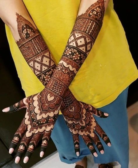 #makeup #heena #mehndihenna #artist #hennafun #photography #fashion #mehndilovers #weddingphotography #indianbride #barat #pakistanibride #shaadi #mehendidesign #instagram #weddingdress #naturalhenna #walima #islamabad #hennalookbook #lahore #pakistan #mehnditattoo #mehndioutfits #inspire #pakistanifashion #bridalmakeup #mehndipattern #weddingseason #mehndinight Mehandi Designs Bridal Back Hand, Brides Mehndi Design, Bridal Mehandi Designs Arabic Mehndi, Mehandi Designs Bridal Marriage, Latest Bridal Mehndi Designs Weddings Back Hand, Bridal Mehendi Designs Hands Latest, Bridal Mehndi Back Hand, Mehandhi Designs Bridal, Dulhan Mehndi Designs Bridal Henna