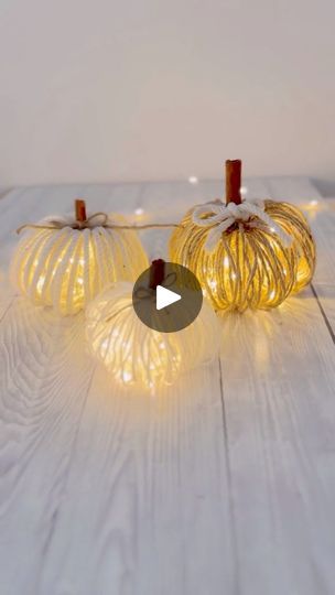 Yarn Pumpkins Diy, Halloween Macrame, Fall Decoration Ideas, Pumpkin Song, Twine Diy, Fall Decor Diy Crafts, Amazing Pumpkin Carving, Diy Halloween Wreath, Pumpkin Fall Decor