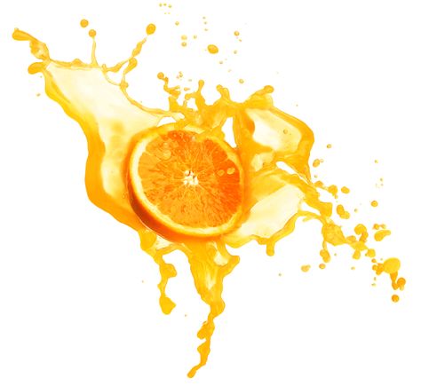 Orange Juice Drinks, Fruit Splash, How To Make Orange, Juice Packaging, Drinks Logo, Orange Walls, Jus D'orange, Orange Fruit, Islamic Art Calligraphy