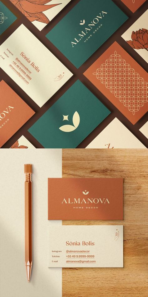 Modern Corporate Branding, Desain Merek, Logo Presentation, Visiting Card Design, Business Card Design Creative, Luxury Business Cards, Business Card Inspiration, Branding Ideas, Program Ideas