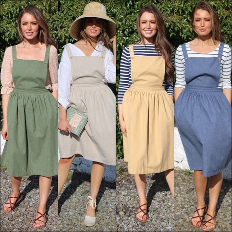 Linen Apron Dress Modest Dress Spring Dress Pinafore Dress - Etsy Australia Linen Apron Dress, Farm Dress, Midi Dress With Pockets, Dress Modest, Dress Cottagecore, Modest Dress, Cottagecore Dress, Linen Midi Dress, Dress Linen