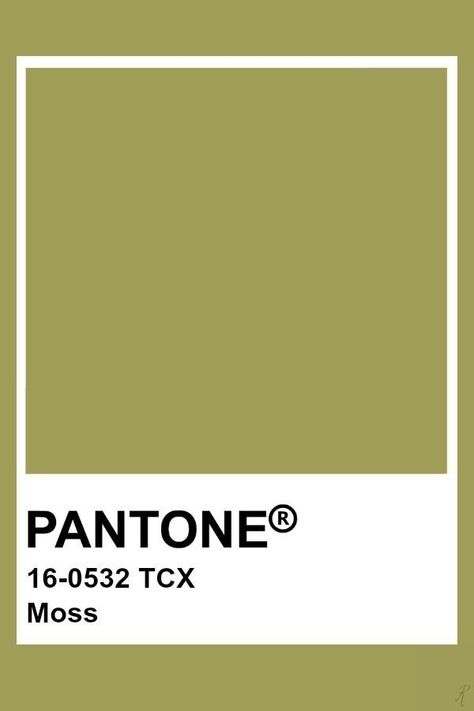 Moss Colour Palette, Moss Green Pantone, Pantone Earth Tones, Pantone Green, Pantone Tcx, Pantone Color Chart, Pantone Swatches, True Autumn, Pantone Palette