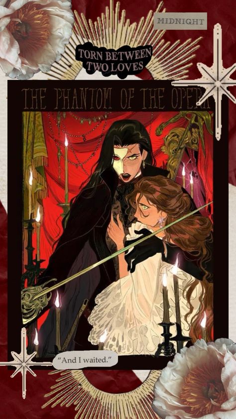 #movies #wallpaper #art #vibes #phantomoftheopera #red #gold Please don’t repost my work☺️ Ami Thompson, Carte Halloween, The Phantom Of The Opera, Film Anime, Lesbian Art, Art Manga, The Phantom, The Opera, Arte Fantasy