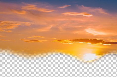 Sunset Png For Editing, Folder Graphic Design, Grass Photoshop, Sky Png, Sunset Png, Cloud Sunset, Best Background, Wedding Vector Art, Red Sky At Morning