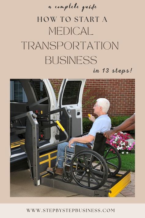 Cpr Business Ideas, Non Emergency Medical Transportation, Nurse Entrepreneur, Transportation Business, Home Health Nurse, Medical Transportation, Cpr Training, Aging Population, Business Checklist