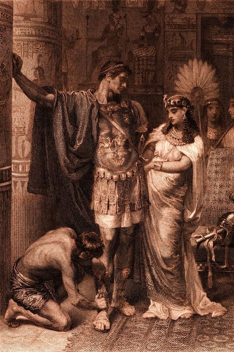 Antony And Cleopatra, St Patricks Day Wallpaper, Frank Dicksee, Ancient Egypt Art, Rennaissance Art, Apartment Art, Egypt Art, Stylish Couple, Mesopotamia