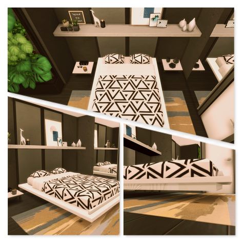 Maxis Match Cc, Sims 4 Studio, Floating Bed, Maxis Match, Cork Board, Boho Bedroom, The Sims 4, Free Downloads, Bedroom Set